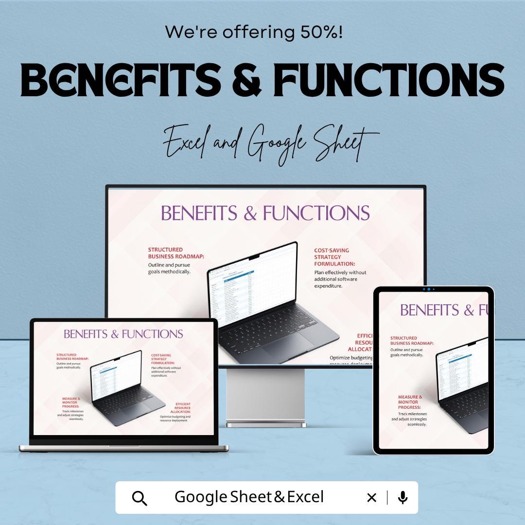 Startup Corporate Budget Template | Corporate Budget Spreadsheet | Business Financial Planning Sheet | Excel & Google Sheets |
