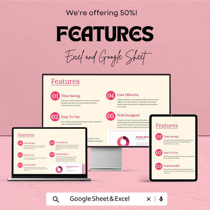 Service Usage Dashboard Template | Doughnut Chart Excel | Data Visualization Template | Business Analytics Chart | Google Sheets Dashboard