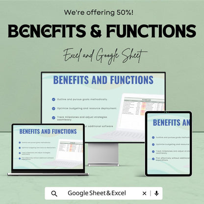 Scorecard Sheet | Excel & Google Sheet Template | Project Management, Budget Tracking, Performance Evaluation