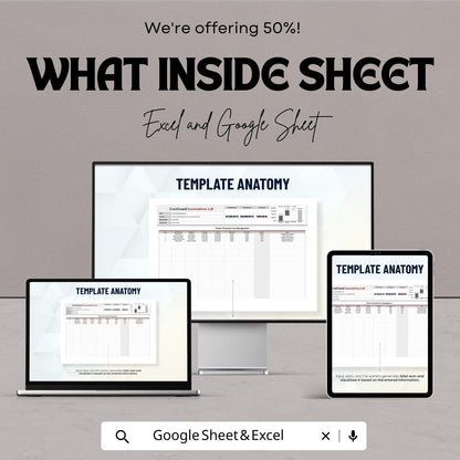 Project Financial Cost Management Template | Project Cost Control Spreadsheet | Budget and Expense Tracker | Excel & Google Sheets