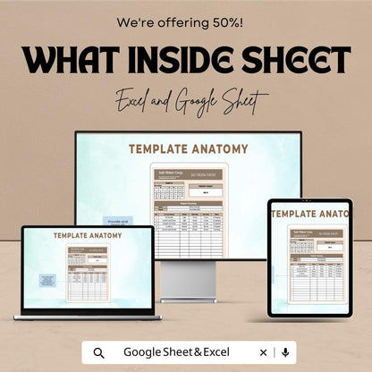 Sales Tracking Sheet for Excel & Google Sheets | Sales Performance Dashboard Template | Track and Analyze Sales Efficiently