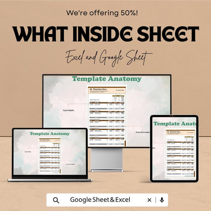 Household Ledger Template Excel Google Sheets | Expense Tracker Spreadsheet | Home Budget Planner | Financial Ledger | Digital Budget