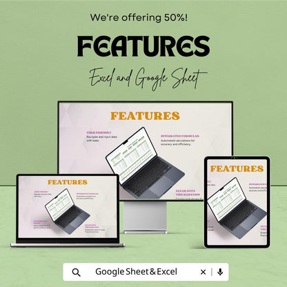 Restaurant Financial Plan Template | Restaurant Budget Spreadsheet | Profit Loss Tracker | Food Business Financial Planner