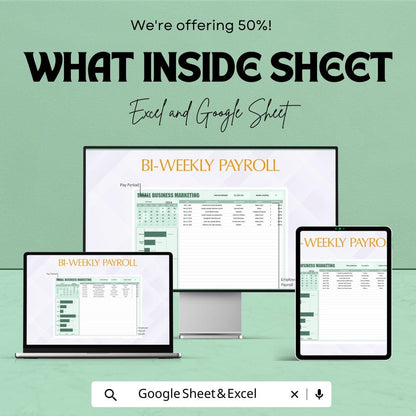 Small Business Marketing Template | Marketing Plan Spreadsheet | Marketing KPI Tracker | Small Business Strategy Template |