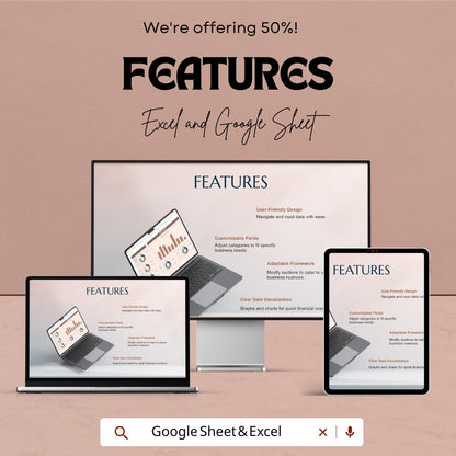 Weekly Chart Sheet | Track Weekly Sales, Performance & Data | Excel and Google Sheets Template | Productivity Tool