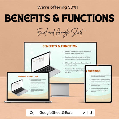 Transport Payroll Register Template | Logistics Payroll Sheet | Employee Payroll Tracker Excel & Google Sheets | Salary Register Template