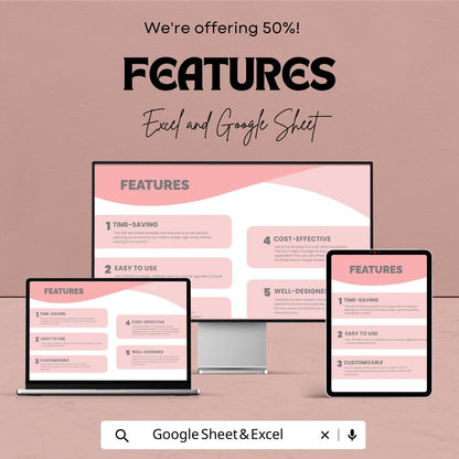 Food Cost Template | Recipe Cost Calculator Spreadsheet | Menu Pricing Tool | Excel & Google Sheets