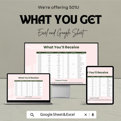 Trucking Expense Template | Truck Driver Expense Tracker | Excel & Google Sheets | Owner Operator Accounting | Fleet Expense Log