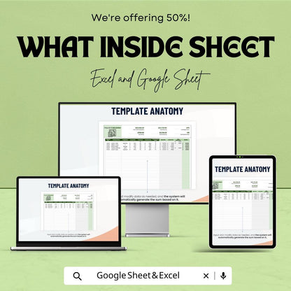 Payroll Calculator Sheet | Google Sheets & Excel Template | Automated Payroll Calculation | Employee Pay Tracker | Payroll Budgeting Tool