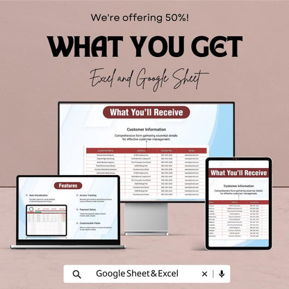 Advertising Media Invoice Tracking Spreadsheet Template  | Ad Invoice Tracker | Media Spend Dashboard | Marketing Payment Tracker
