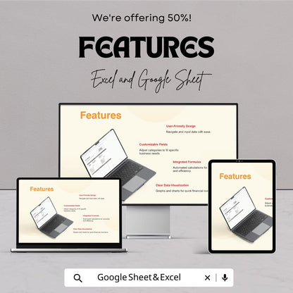 Editable Statement Sheet Template | Excel and Google Sheets | Business Statement Form | Billing & Finance Log | Digital Download