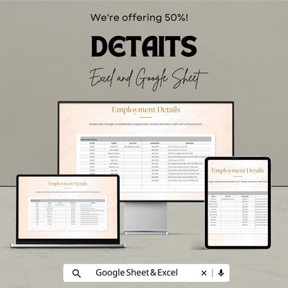 Job Board Subscription and Renewal Tracker HR Template | Excel & Google Sheets | Recruitment Management Spreadsheet