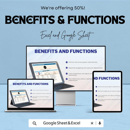 Marketing Product Launch Budget Spreadsheet Template | Business Budget Planner | Marketing Expense Tracker | Financial Planning Sheet