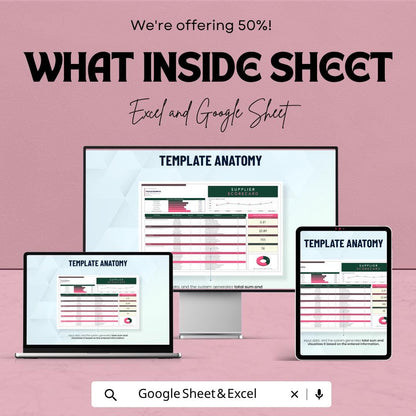 Supplier Scorecard Template | Vendor Performance Tracker Excel | Supplier Evaluation Spreadsheet | KPI Scorecard Dashboard