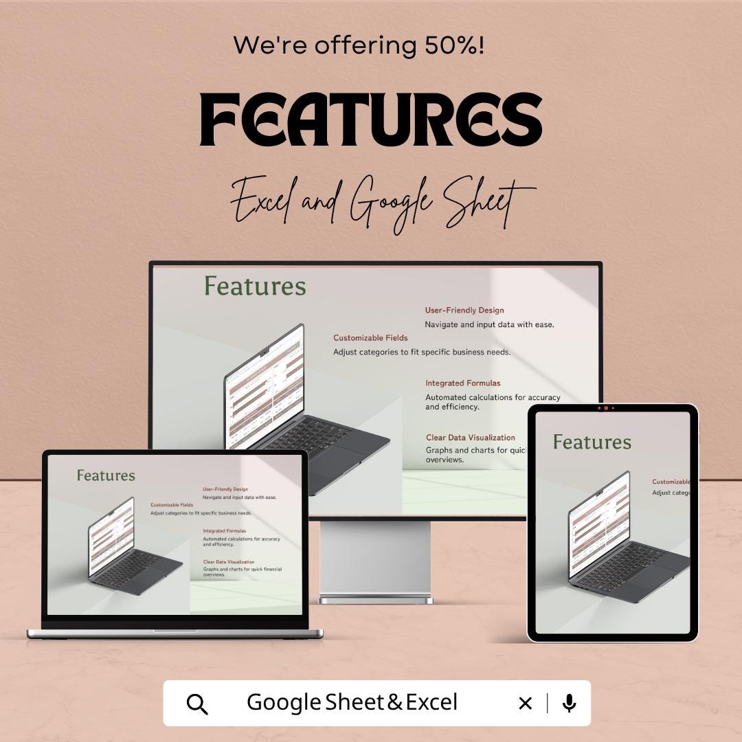 Biweekly Budget Template | Bi Weekly Budget Spreadsheet | Paycheck Budget Planner | Excel & Google Sheets | Income Expense Tracker Sheet