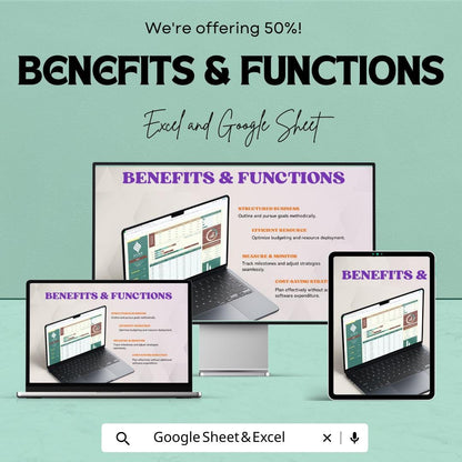 Quarterly Sales Report Template | Sales Dashboard Excel & Google Sheets | Regional Sales Tracker | Business Analytics Spreadsheet |