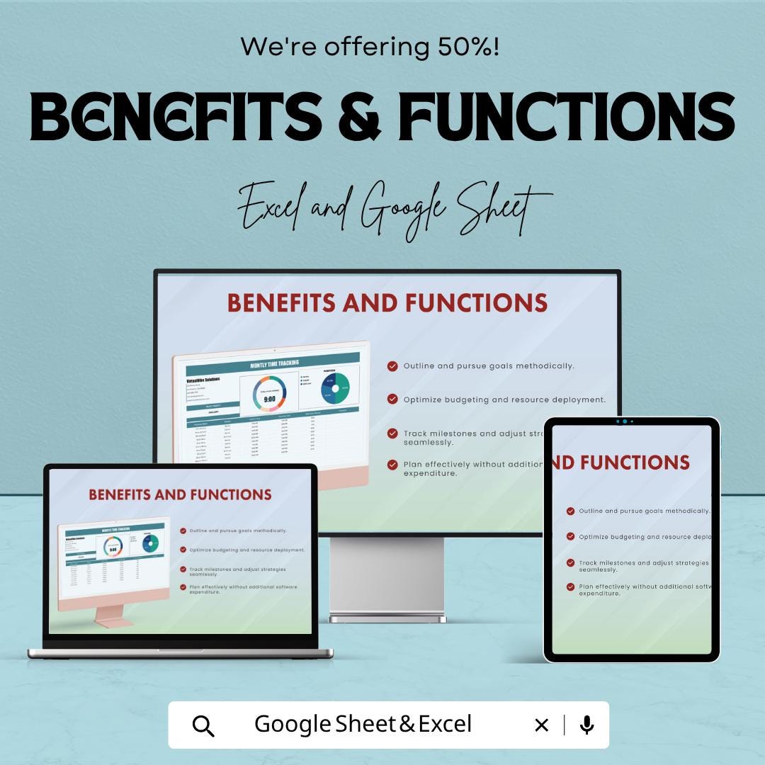 Monthly Time Tracking Template | Employee Time Tracker Spreadsheet | Timesheet Template Excel | Work Hours Tracker | Excel & Google Sheets