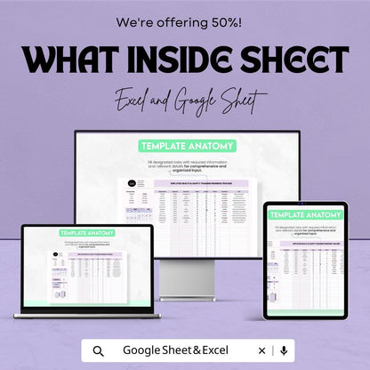 Employee Health & Safety Training Tracker | Training Log | Staff Compliance Spreadsheet | Employee Progress Tracker