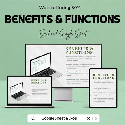Printable Finance Sheet Template | Income and Expense Tracker | Budget Planner | Savings & Expense Log | Financial Planning Sheet