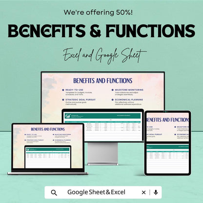 Accounts Payable Template | Excel & Google Sheets | Supplier Management Tracker | Bill Tracking Spreadsheet | Business Finance Organizer