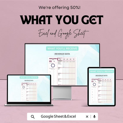 Startup Cost Management Template | Excel & Google Sheets | Expense Tracker | Budget Planner | Startup Financial Management Spreadsheet