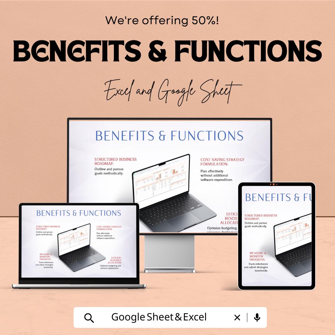 Digital Download Excel & Google Sheets | Personal Finance Tracker | Monthly Expense Budgeting Template