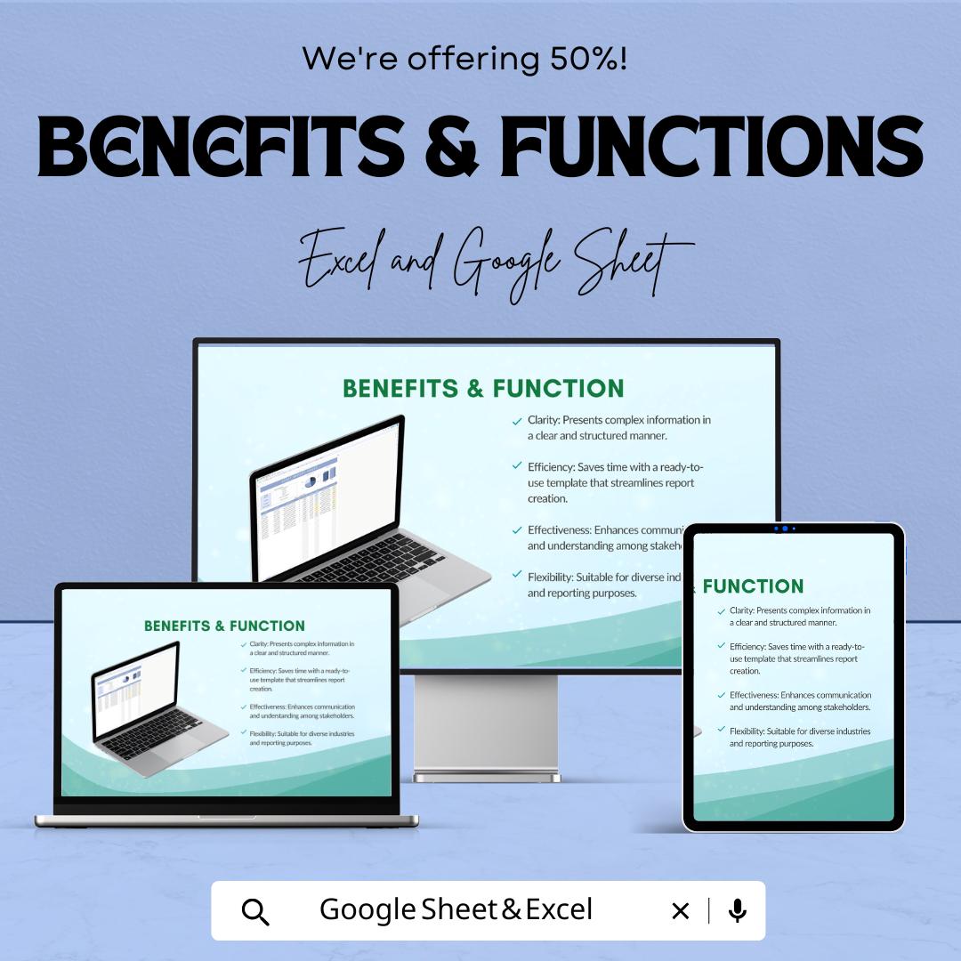 Report Layout Template | Professional Business Report Template | Editable Data Analysis Template | Chart Dashboard Layout