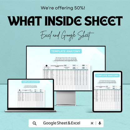 Startup Email Campaign Metrics Tracker Template | Email Marketing Analytics Spreadsheet | Excel & Google Sheets