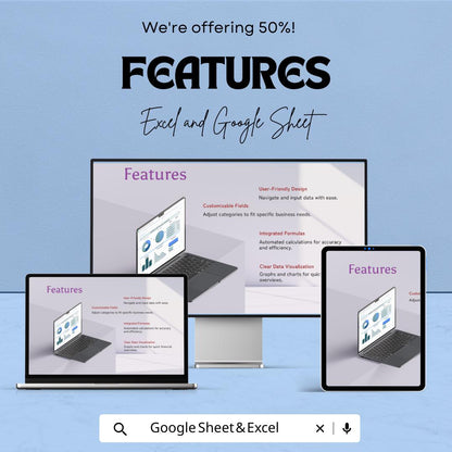 Healthcare KPI Dashboard Template | Medical Analytics Excel & Google Sheets | Hospital Performance Report | Healthcare Metrics Tracker