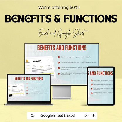 Cost Projection Template | Construction Cost Estimate Spreadsheet | Direct and Indirect Cost Calculator | Project Cost Summary Template