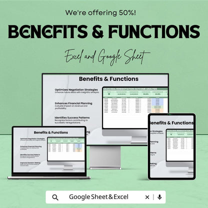 Sales Deal Renegotiation Outcome Analysis Template | Negotiation Results Tracker | Contract Renegotiation Dashboard