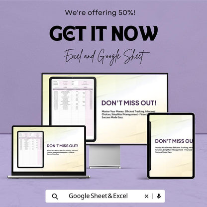 Ledger Workbook Template | Accounting Ledger Spreadsheet | Bookkeeping Tracker Template | Excel & Google Sheets |