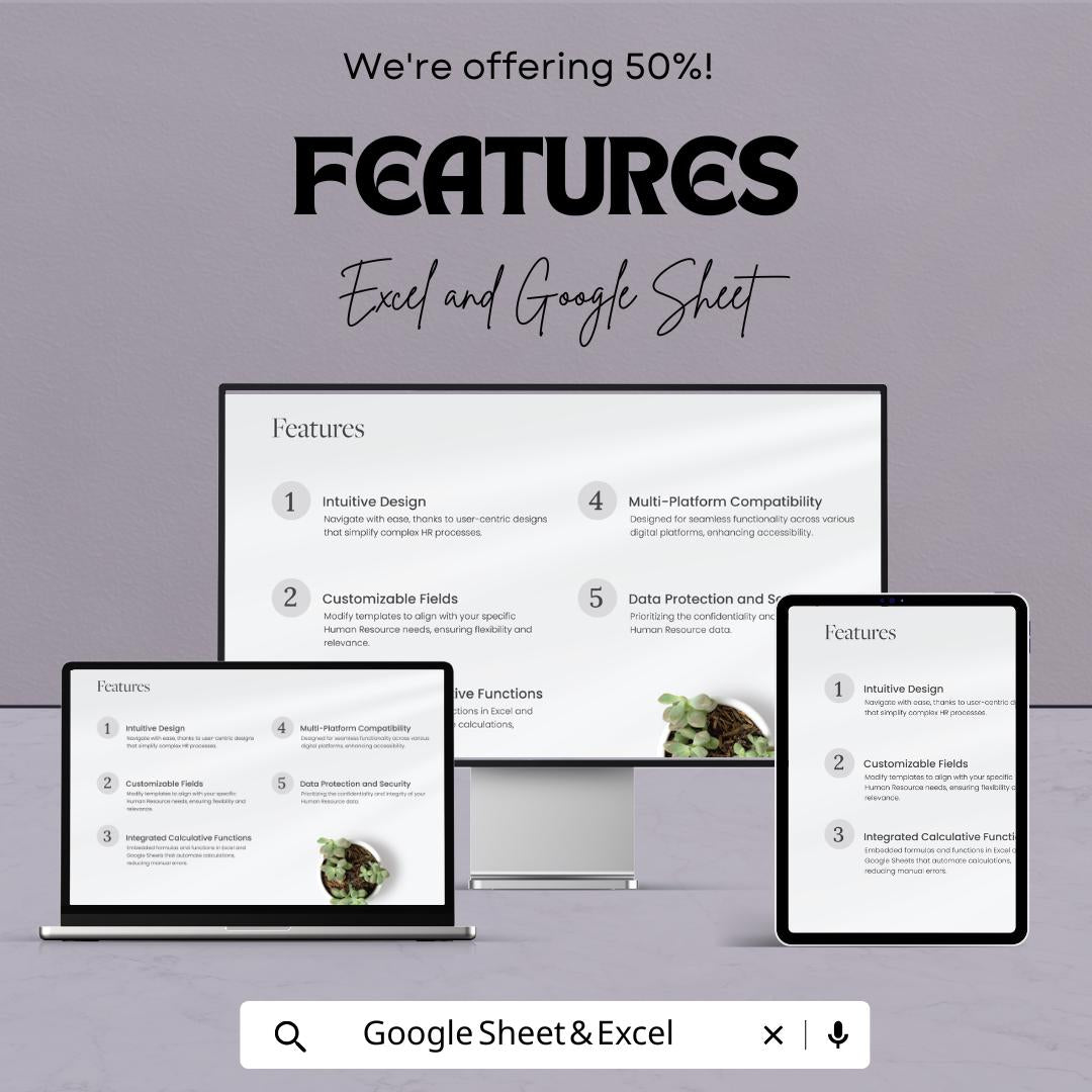 Job Ad Budget Tracker HR Sheet - Excel & Google Sheet Template for HR Professionals | Budget Management | Recruitment Expense Tracker