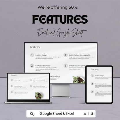 Job Ad Budget Tracker HR Sheet - Excel & Google Sheet Template for HR Professionals | Budget Management | Recruitment Expense Tracker