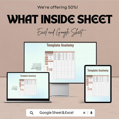 Work From Home Template | Remote Work Tracker | Excel & Google Sheets | Productivity Planner | Daily Task Log | Work Hours Tracker