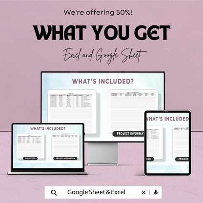 Home Renovation Budget Planner | Renovation Cost Tracker | Home Remodel Budget Spreadsheet | Construction Budget Planner