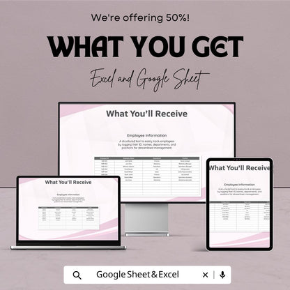 Employee Payroll Accounting Settlement Tracking Template | Automated Calculations, Payment Status Tracker, Employee Salary Management