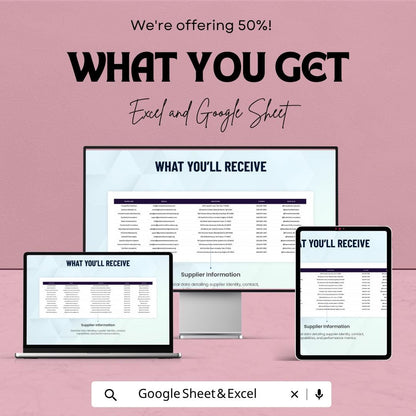 Supplier Scorecard Template | Vendor Performance Tracker Excel | Supplier Evaluation Spreadsheet | KPI Scorecard Dashboard