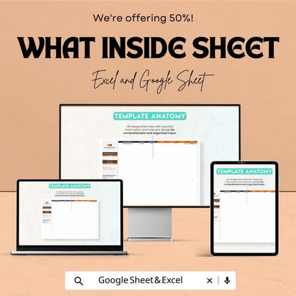 Administration Purchase Order Tracker Template | Purchase Order Management | PO Tracker Spreadsheet | Excel & Google Sheets