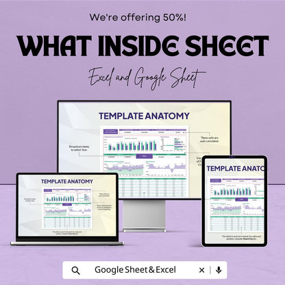 Finance Budgetary Control Reporting Sheet | Google Sheets and Excel Template | Budget Tracking & Financial Reporting