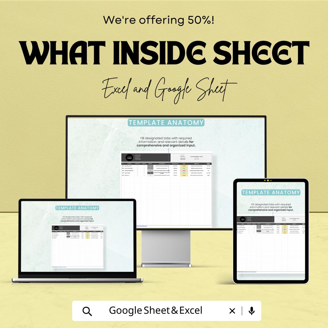 Operations Quality Assurance Plan Template | QA Plan Spreadsheet | Excel & Google Sheets