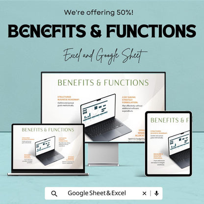 Balance Sheet Template Excel and Google Sheet | Financial Reporting Spreadsheet | Business Accounting Dashboard | Simple & Editable
