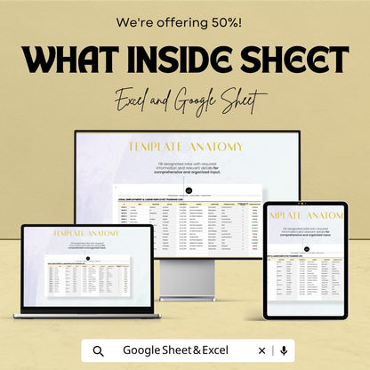 Employee Training Log Template Excel | HR Training Tracker Spreadsheet | Compliance Training Record | Employee Training Sheet |