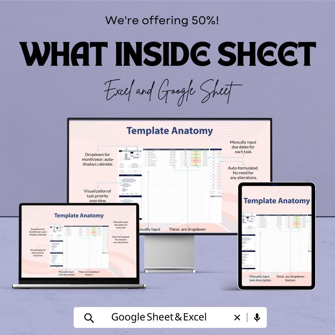 Team Task Assignment Tracker Template | Excel and Google Sheets Task Manager | Project & Team Productivity Dashboard