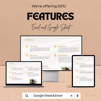 Expense Tracker Spreadsheet | Expense Bookkeeping Template | Business Expense Tracker | Expense Log | Small Business Expense Tracker