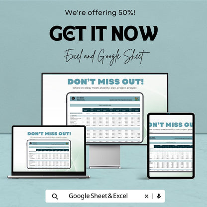 Quarterly Cash Flow Projections Template , Business Cash Flow Forecast Spreadsheet, Financial Planning Template, Cash Flow Budget Tracker