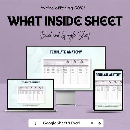 Task and Checklist Sheet - Organize Your Work Efficiently - Google Sheet Template - Task Tracker with Progress Monitor - Task Management