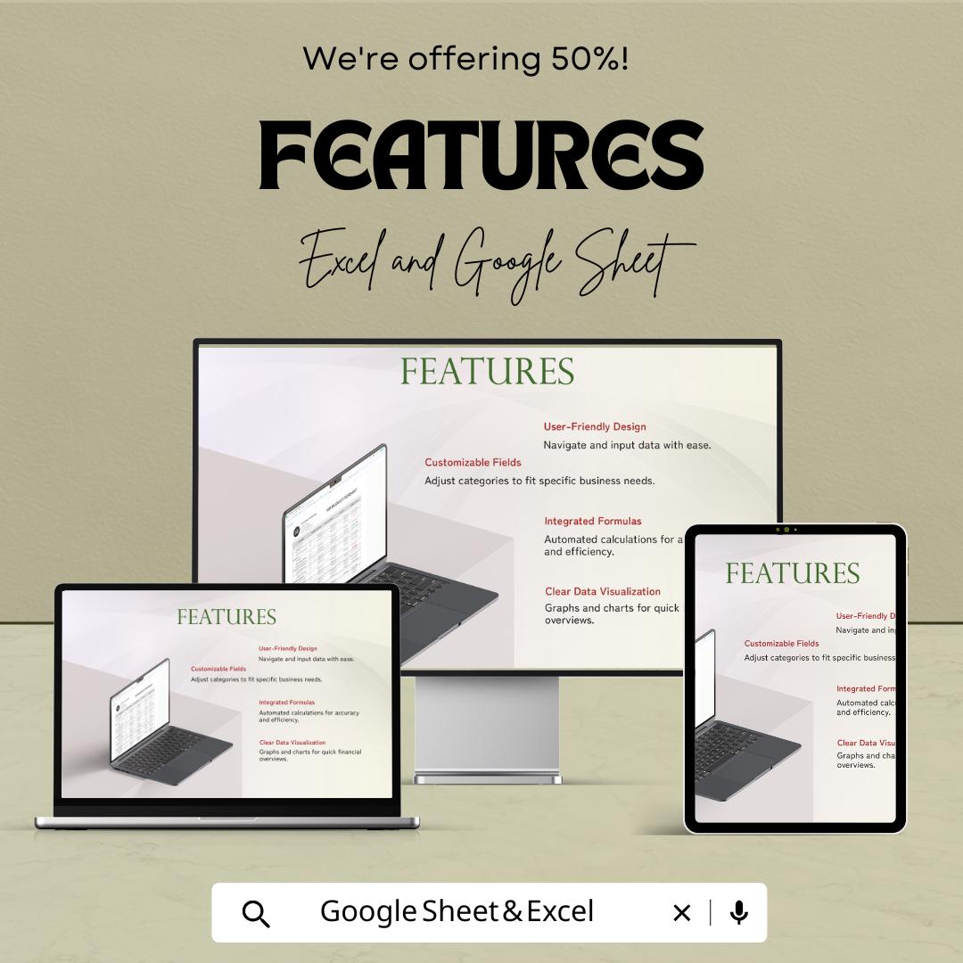 HR Budget Format Sheet | Excel & Google Sheet Template for Efficient Budget Management | 50% Off Now