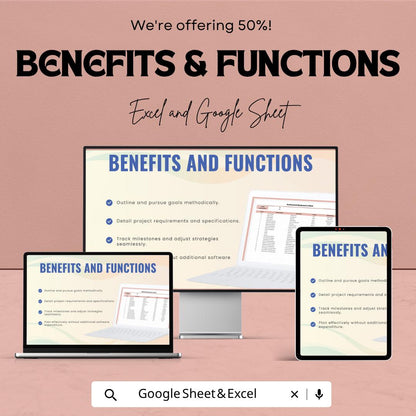 Professional Statement of Work Template | SOW Template | Scope of Work Template | Project Plan Template