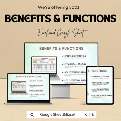 Expense Ratio Sheet | Budgeting and Financial Tracking Template | Excel & Google Sheets | Expense Analysis Tracker